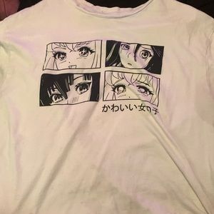 Anime crop top